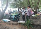 Layanan Pengamanan Polres Blitar Patroli Dialogis di Wisata Pantai Serang