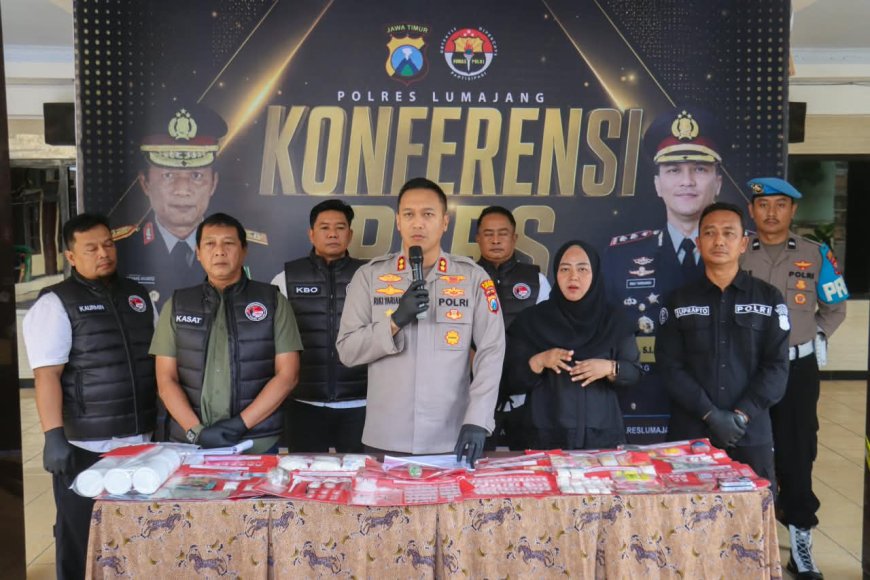 Operasi Tumpas Narkoba 2026 : Polres Lumajang Amankan 29 Tersangka dan 172,62 gram Sabu
